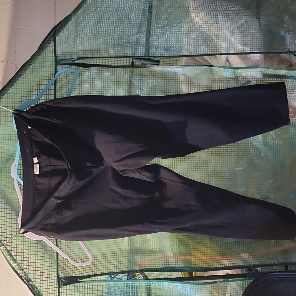 Black stretch pants
